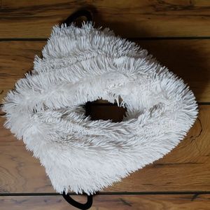 Off-White colored Infinity Scarf